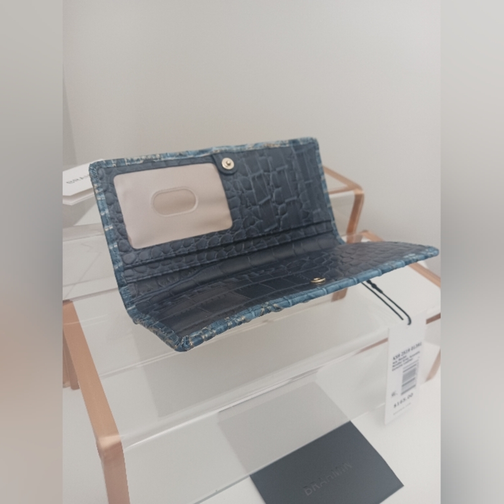 NWT Brahmin - Ady Wallet Mindful Grey Acoustic Wallet - Picture 7 of 10